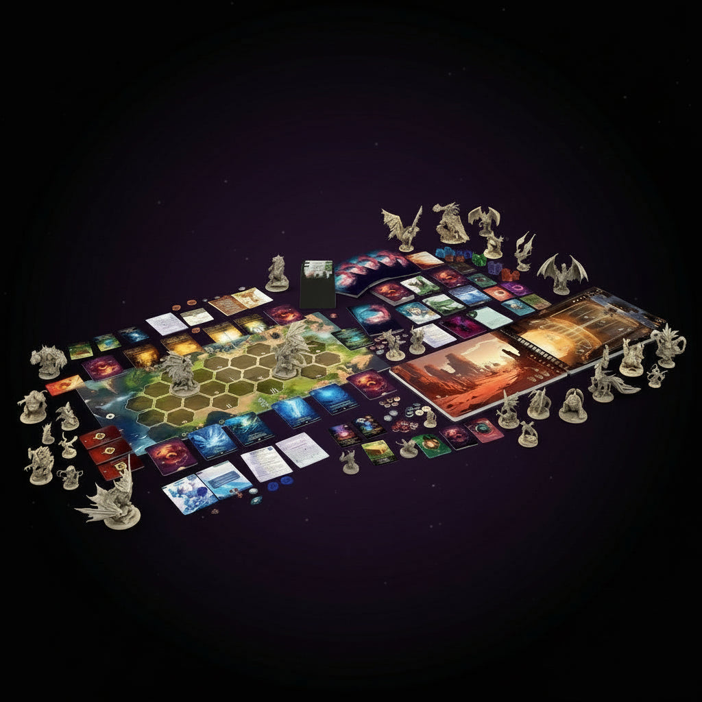 Dragon Eclipse — Premium Retail Edition: Epic Fantasy Miniatures Campaign