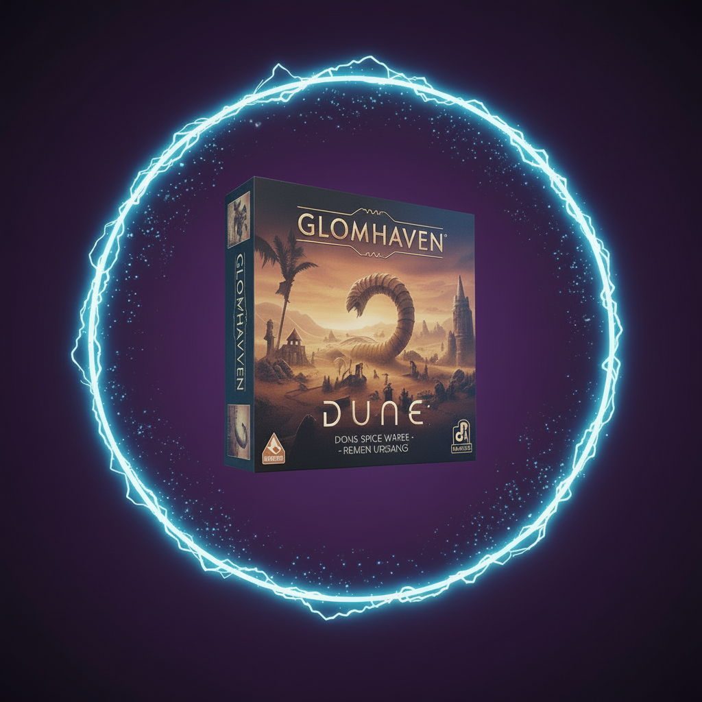 Dune — Spice Wars: Fremen Uprising game box with Arrakis desert artwork.