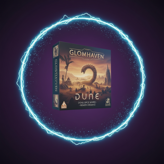 Dune — Spice Wars: Fremen Uprising game box with Arrakis desert artwork.