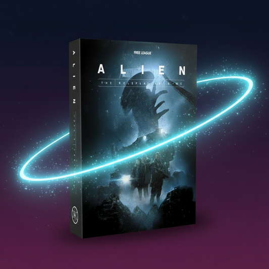 Alien RPG Evolved Edition Starter Set box with sci-fi horror artwork