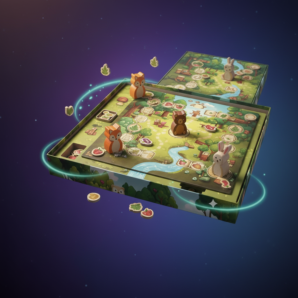 Forest Adventures — Premium Family Board Game in a Magical World
