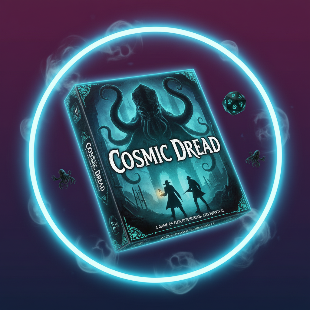 Players exploring dark corridors and facing unknown horrors in Cosmic Dread.