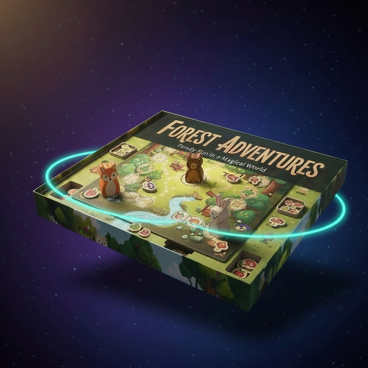 Forest Adventures — Premium Family Board Game in a Magical World